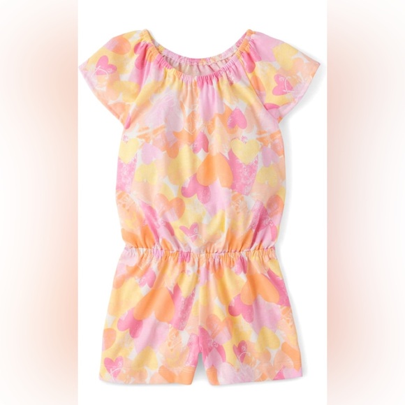Colorful Heart Print Dress - Picture 1 of 1